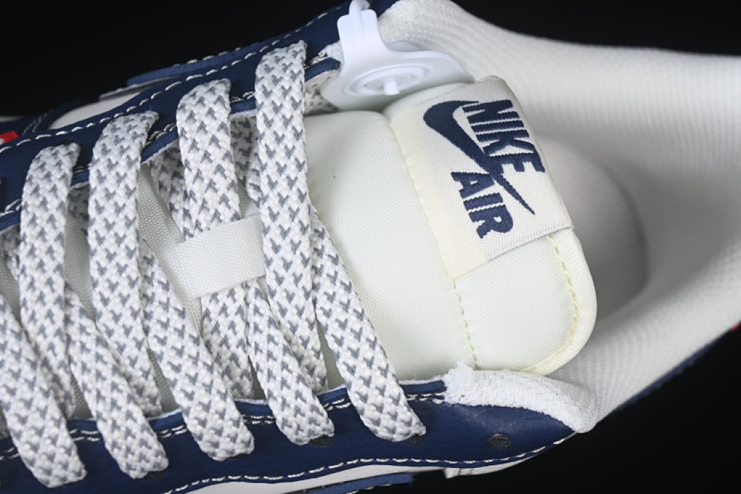Nike [JP8028-005]-[AIR FORCE 1 07 LOW UN WHITE/BLUE/RED]-[WOMAN:36-39]-[MAN:40-45] - Image 9