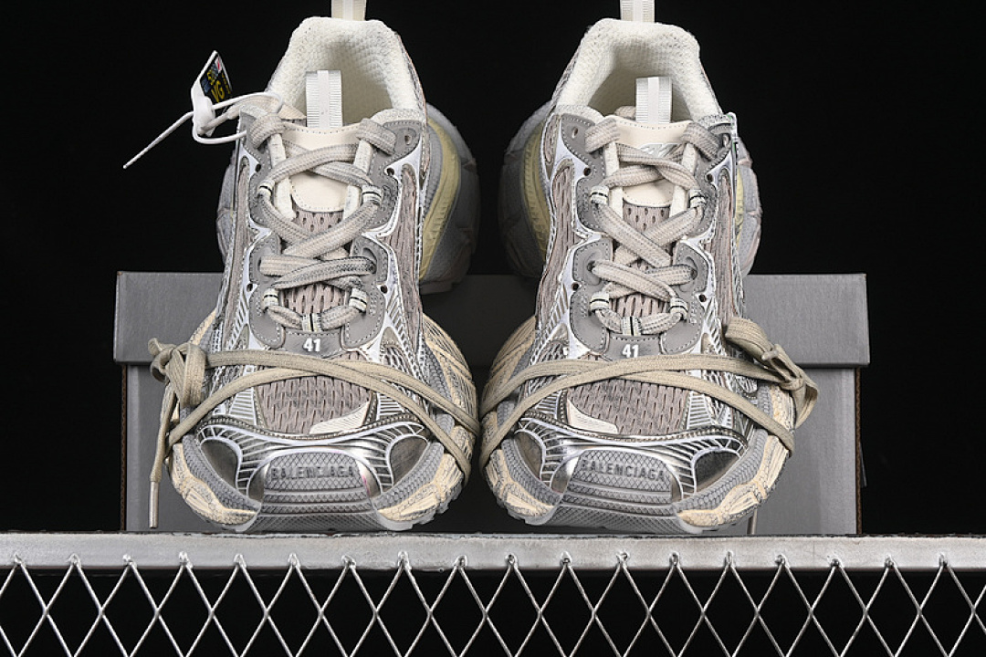 Balenciaga [W3BR50208]-[BA*LEN*CIAGA PHANTOM SNEAKER 3XL GREY/SILVER]-[WOMAN:35-39]-[MAN:40-46] - Image 14
