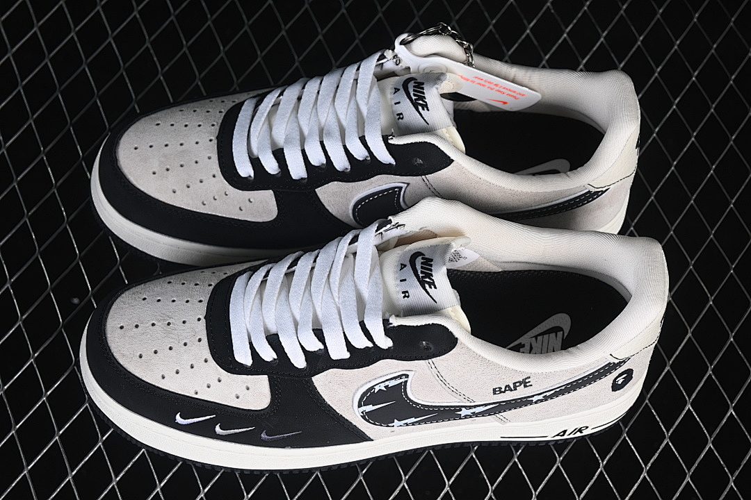Nike [SY1388-024]-[AIR FORCE 1 07 LOW GREY/BLACK/WHITE]-[WOMAN:36-39]-[MAN:40-45] - Image 11