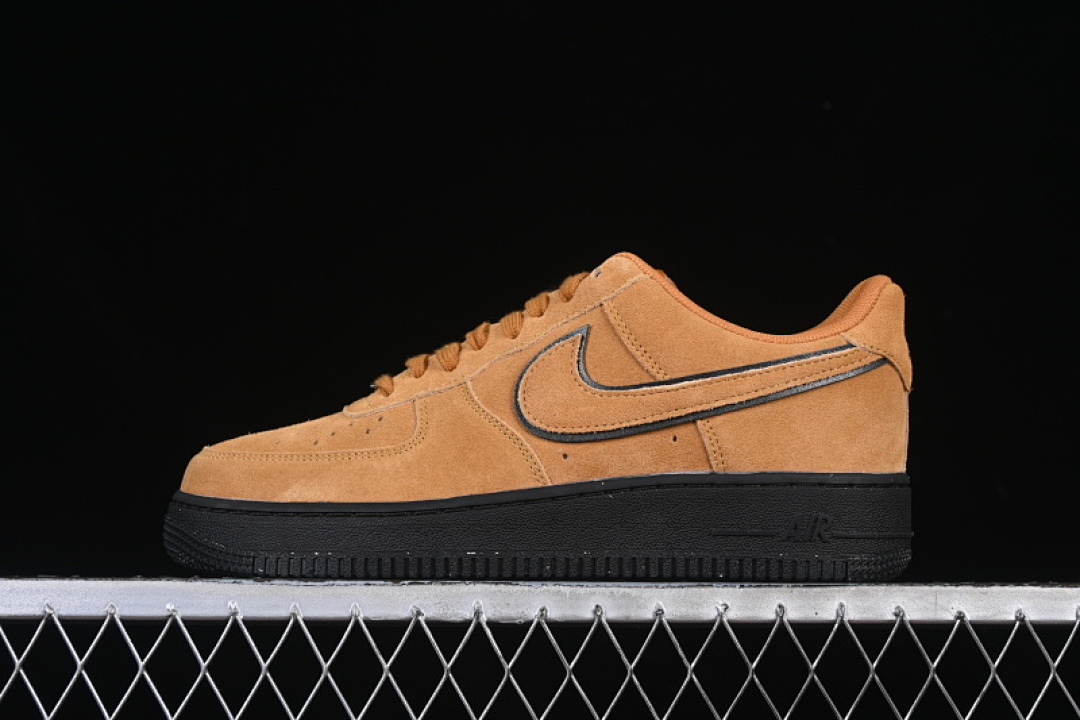 Nike [HQ1966-700]-[AIR FORCE 1 07 LOW BLACK/BROWN]-[WOMAN:36-39]-[MAN:40-45] - Image 2