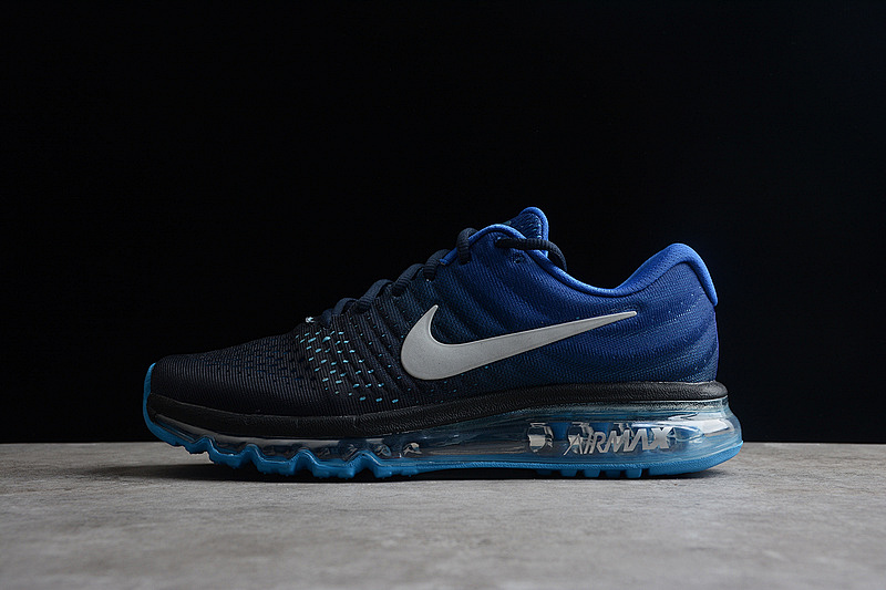 Nike AIR MAX 2017 RUNNING SHOES DARK BLUE/BLACK/WHITE · 849559-400, photo 1