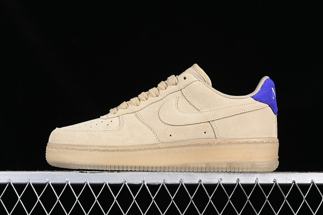 Nike Nike AIR FORCE 1 07 LOW GRAIN WHITE/GREY/BLUE · FN7202-224, photo 1