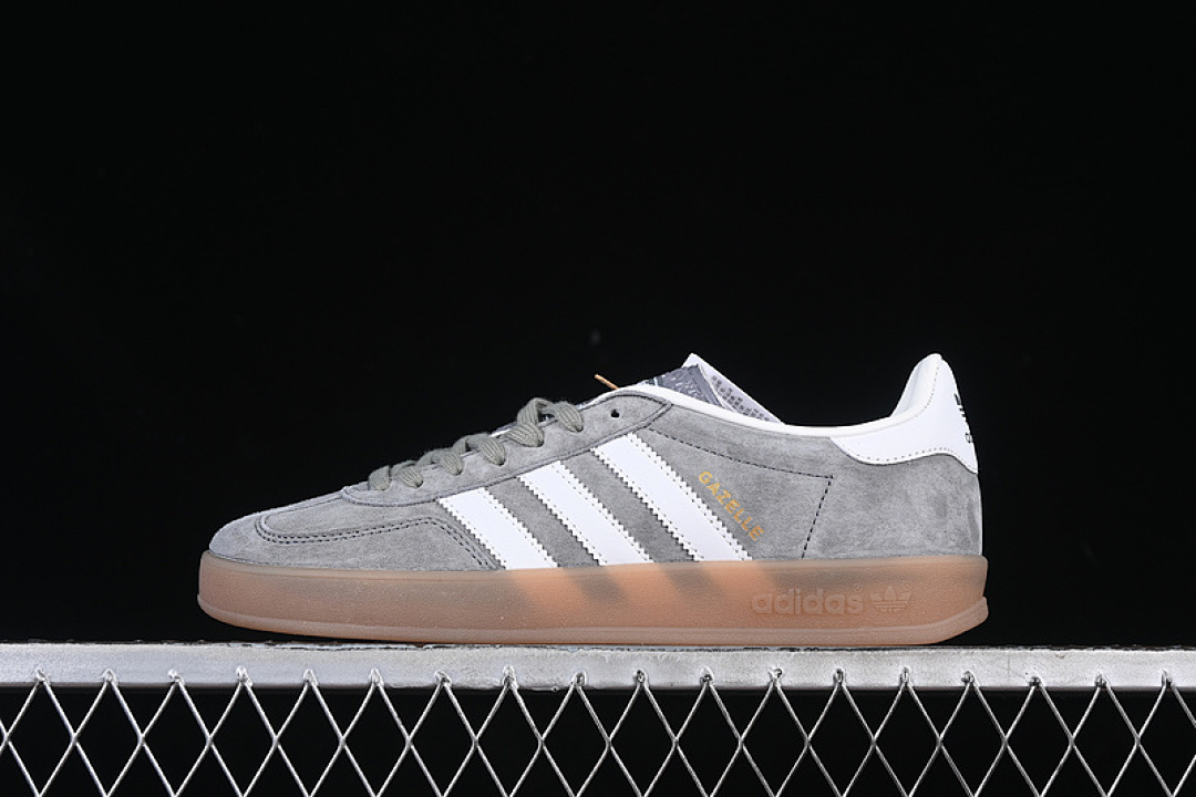 Unbranded [ID0978]-[ORIGINALS GAZELLE INDOOR WHITE/GREY]-[WOMAN:36-39]-[MAN:40-45], photo 1