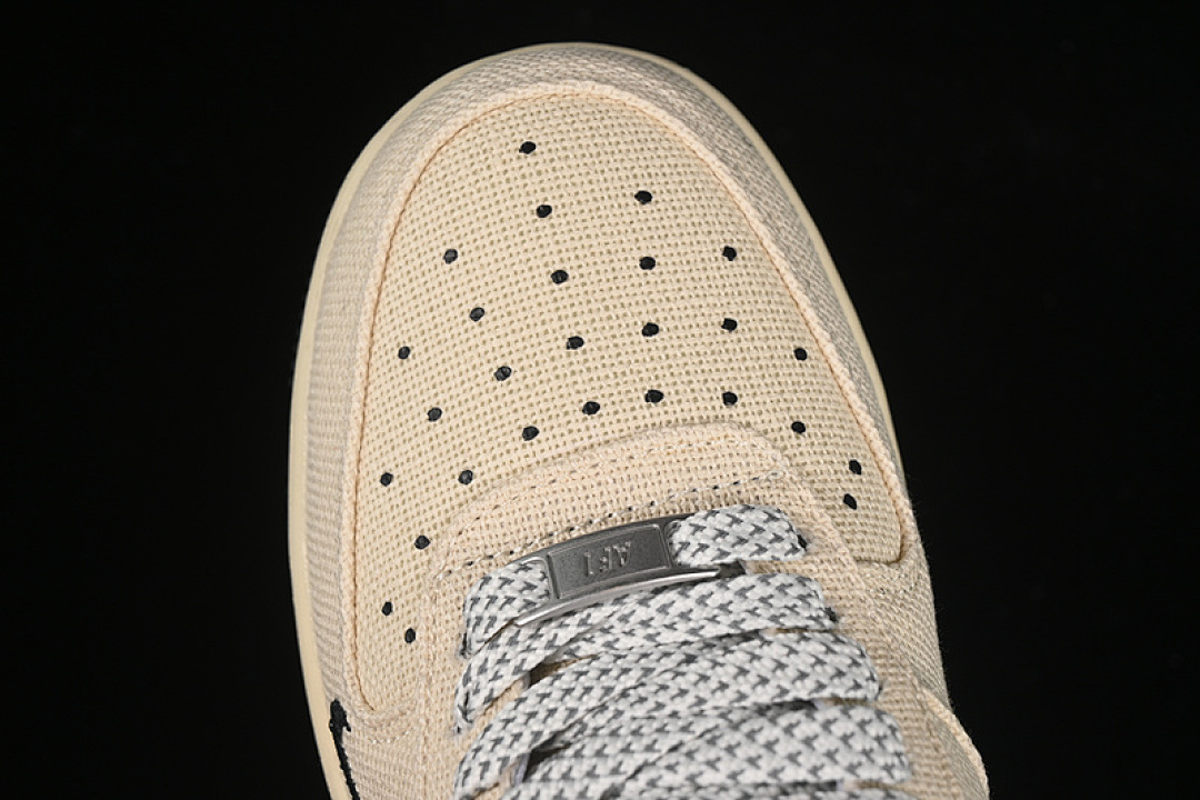 Nike [XX3168-153]-[AIR FORCE 1 07 LOW GREY/BEIGE/BLACK]-[WOMAN:36-39]-[MAN:40-45] - Image 10