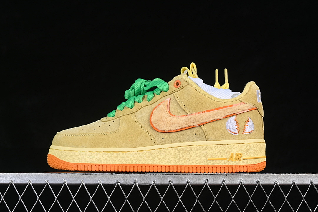 Nike [IU7612-700]-[AIR FORCE 1 LOW YELLOW/TOPAZ GOLD/BRIGHT CERAMIC]-[MAN:40-47.5] - Image 2