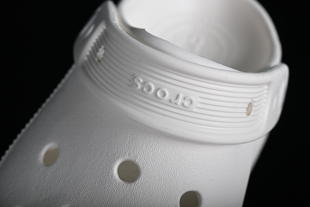 Crocs [CROCS DUAL USE BEACH HOLE SHOES WHITE]-[WOMAN:34-39]-[MAN:40-46] - Image 4