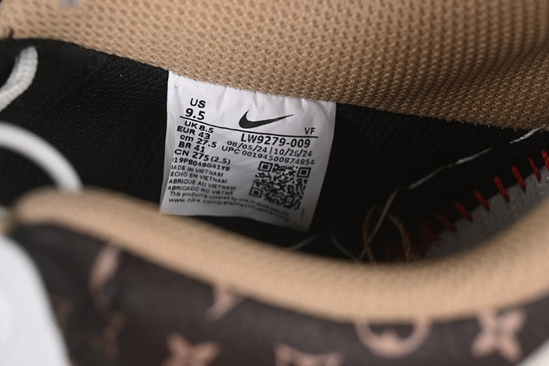 Nike [LW9279-009]-[AIR FORCE 1 07 LOW LV WHITE/GREY/BROWN]-[WOMAN:36-39]-[MAN:40-45] - Image 6