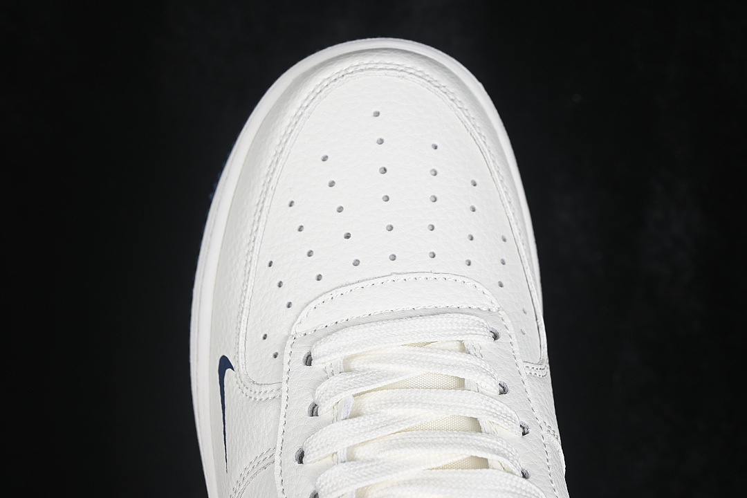 Nike [WY0655-112]-[AIR FORCE 1 07 LOW CASUAL SNEAKERS NAVY BLUE/WHITE]-[WOMAN:36-39]-[MAN:40-45] - Image 9