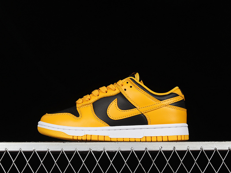 Nike DUNK LOW GOLDENROD BLACK/YELLOW · DD1391-004, photo 1