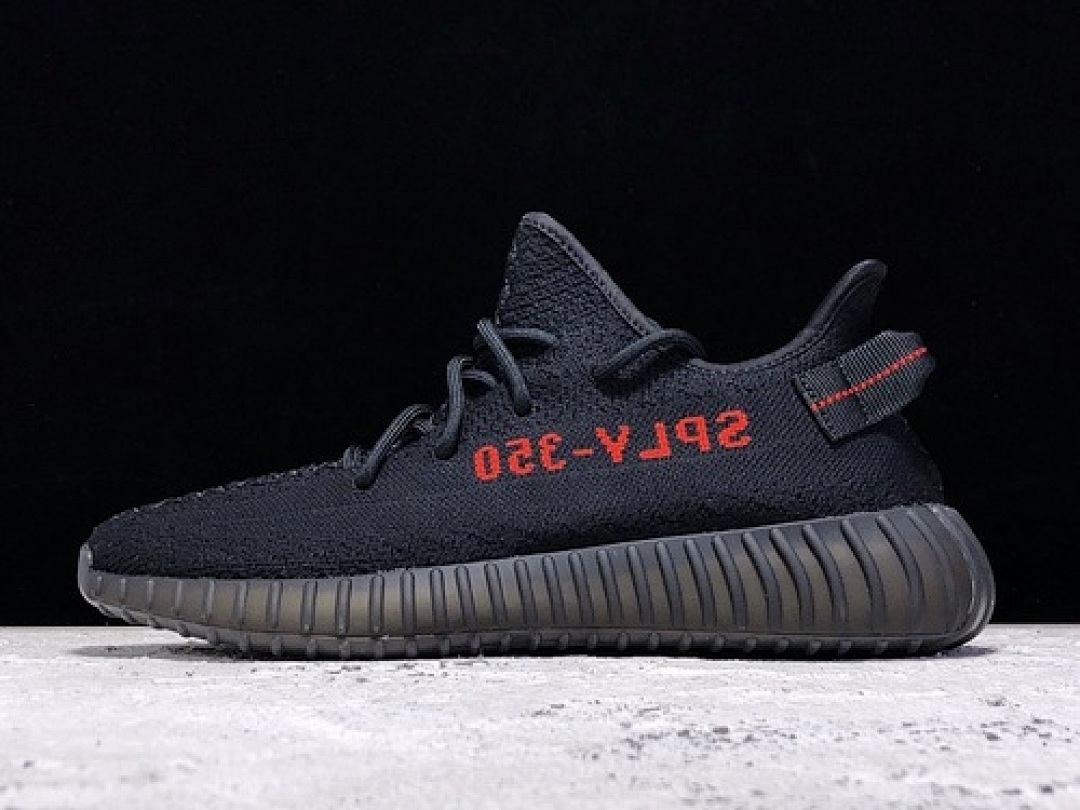 Adidas [CP9652]-[PK BASF YEEZY BOOST 350 V2 CORE BLACK/CORE BLACK/RED]-[UNISEX:36-47], photo 1