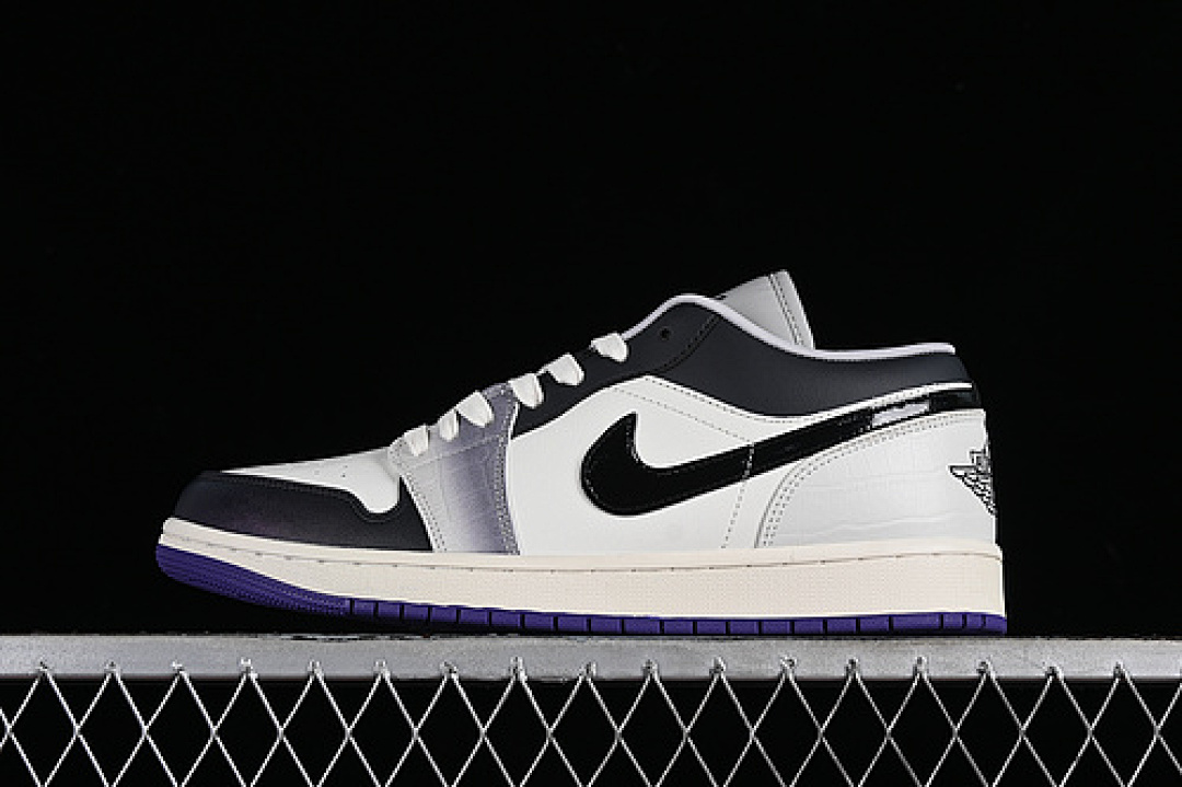 Jordan [HF5759-101]-[AIR JORDAN 1 LOW PURPLE SAIL/BLACK/SAIL/CEMENT GREY/PLAYFUL PINK/FIELD, photo 1