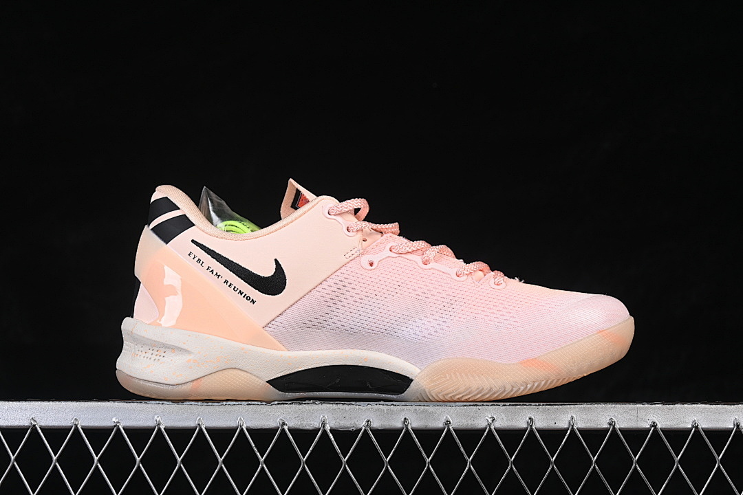 Nike [HQ3138-800]-[KOBE 8 PROTRO CRIMSON TINT/BLACK/GUAVA ICE]-[WOMAN:39]-[MAN:40-47.5] - Image 16