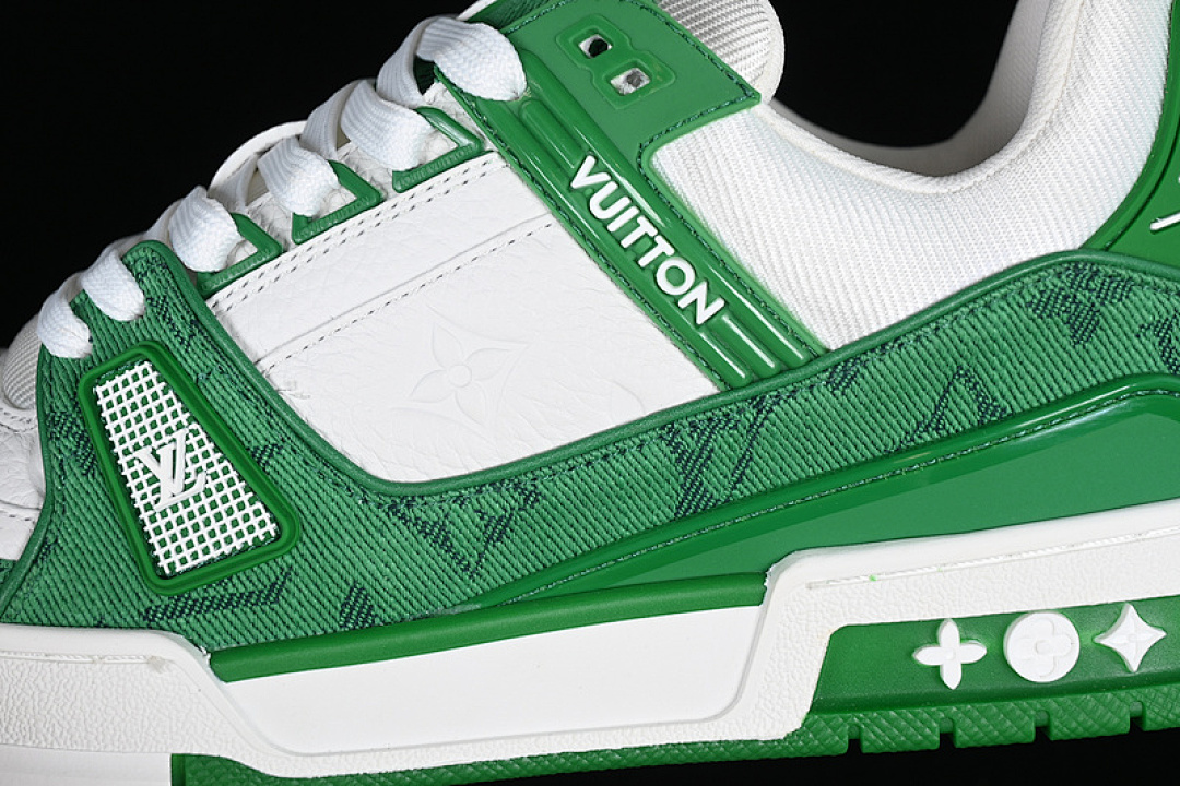 Louis Vuitton [TRAINER WHITE/GREEN]-[WOMAN:35-39]-[MAN:40-45] - Image 9