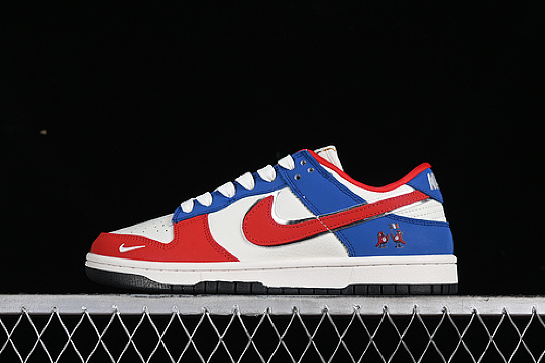 Unbranded [XB3802-354]-[SB DUNK LOW WHITE/RED/BLUE]-[WOMAN:36-39]-[MAN:40-45], photo 1