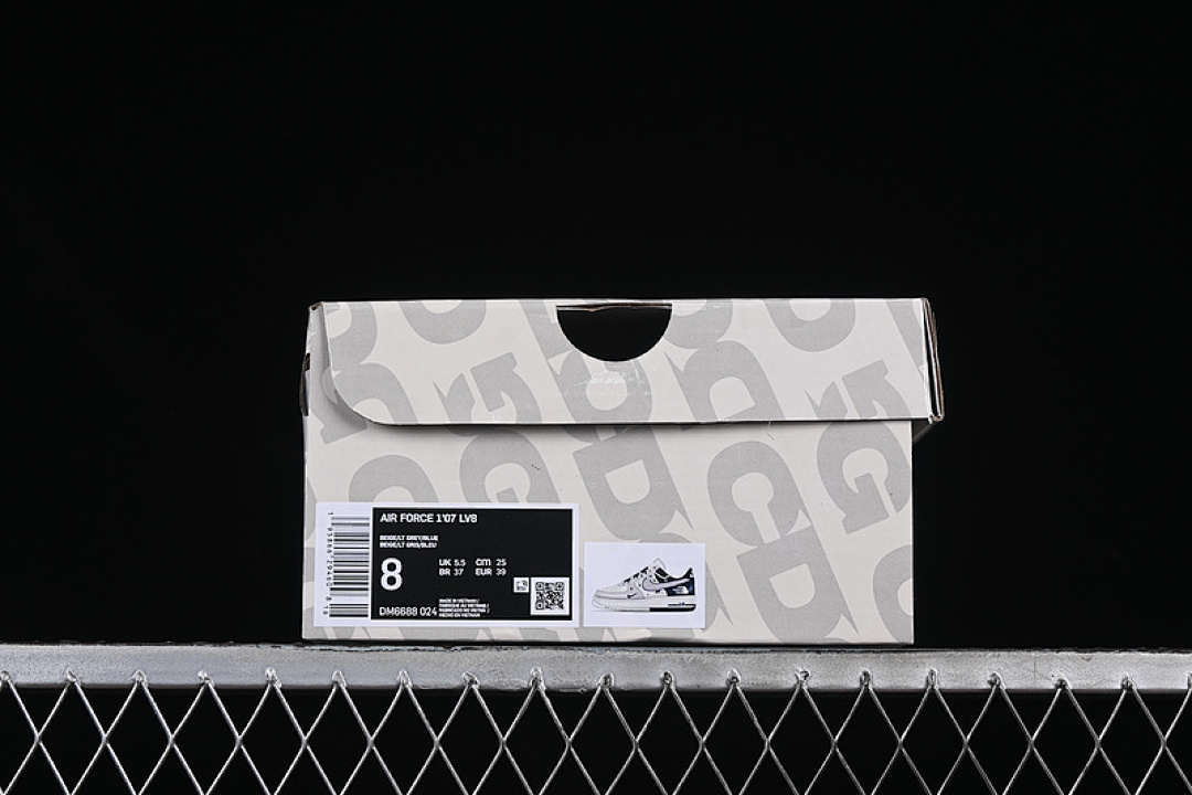 Nike [DM6688-024]-[AIR FORCE 1 07 LOW GREY/BLUE/WHITE]-[WOMAN:36-39]-[MAN:40-45] - Image 12