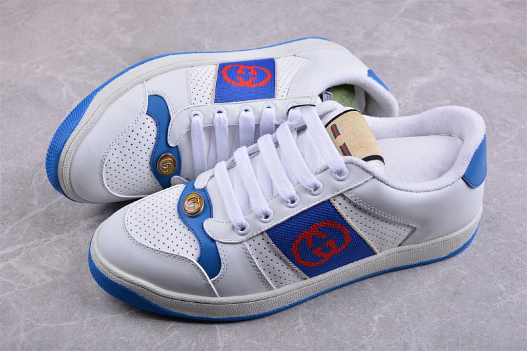 Gucci [GU*CCI SCREENER GG WHITE/BLUE/RED]-[MAN:39-45] - Image 9