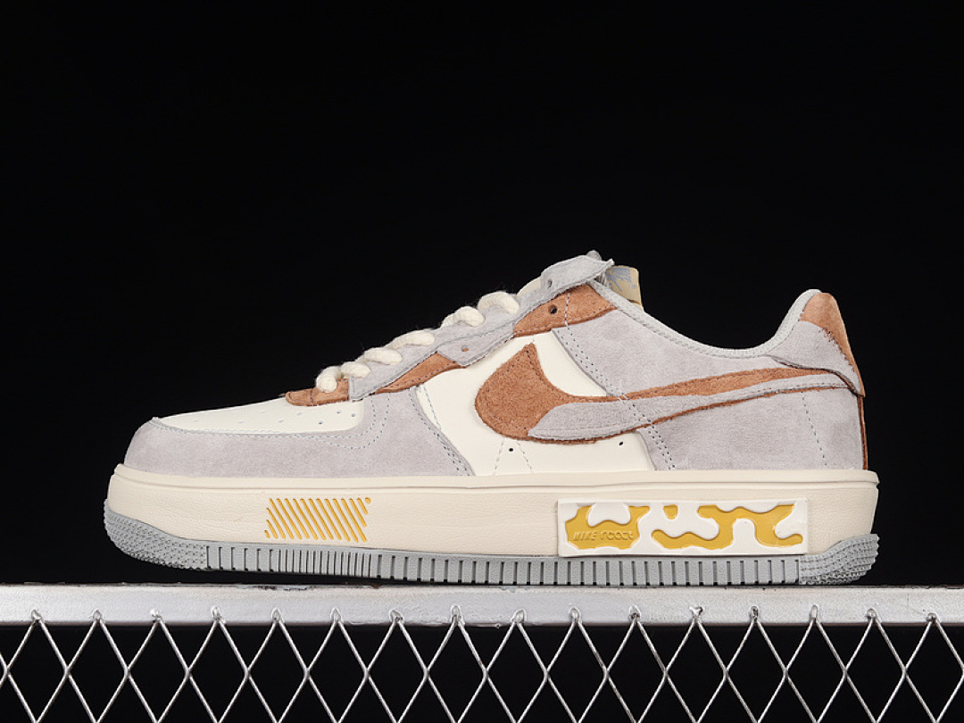 Nike [CW6688-806]-[AIR FORCE 1 FONTANKA BLUE ISLAND GREY BEIGE/BROWN/BLUE]-[WOMAN:36-39]-[MAN:40-45], photo 1