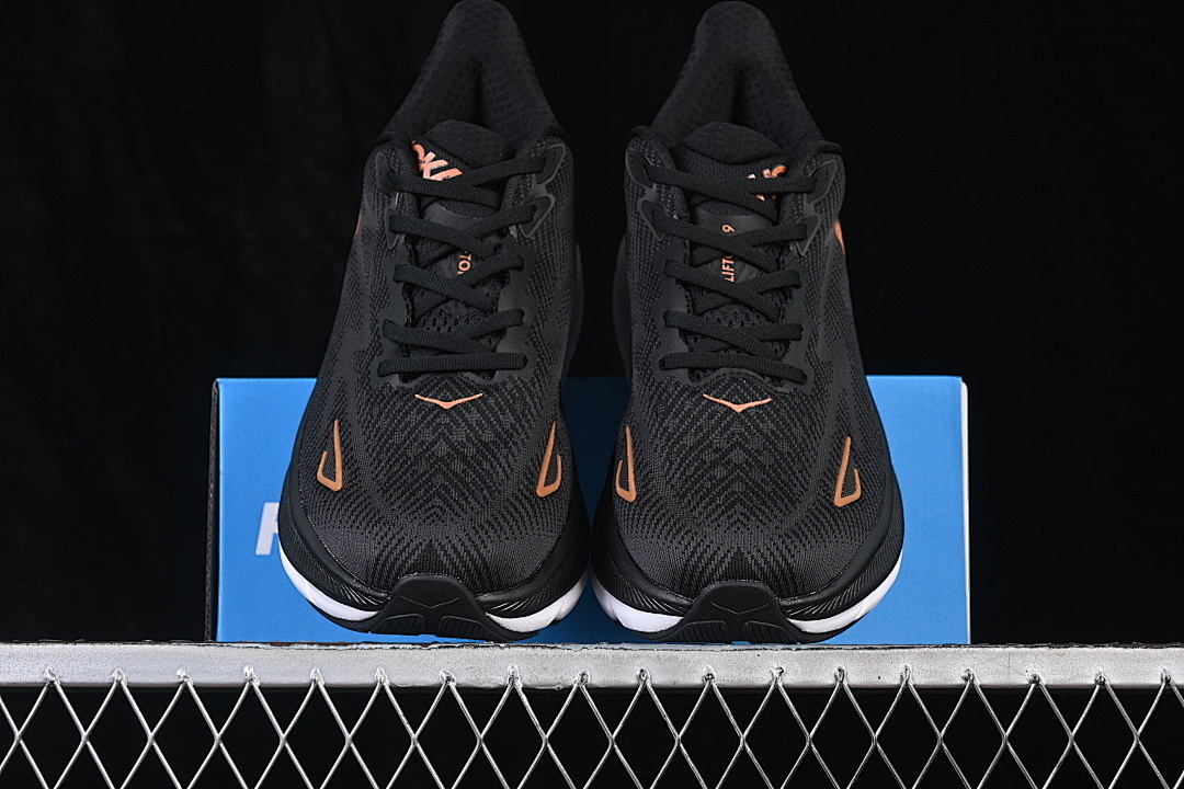 On Running [1127896-BCPPR]-[KNITTED MESH RUNNING SHOES BLACK/COPPER]-[WOMAN:36-39]-[MAN:40-45] - Image 13