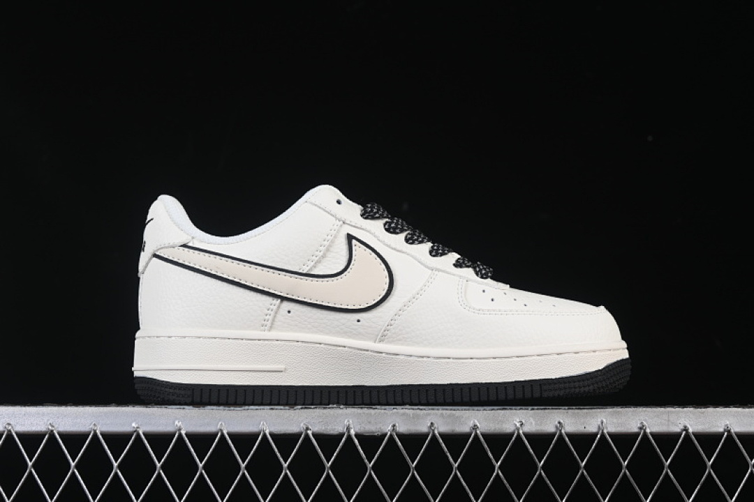 Nike [CS5288-046]-[AIR FORCE 1 07 LOW CASUAL SNEAKERS BLACK/WHITE]-[WOMAN:36-39]-[MAN:40] - Image 15