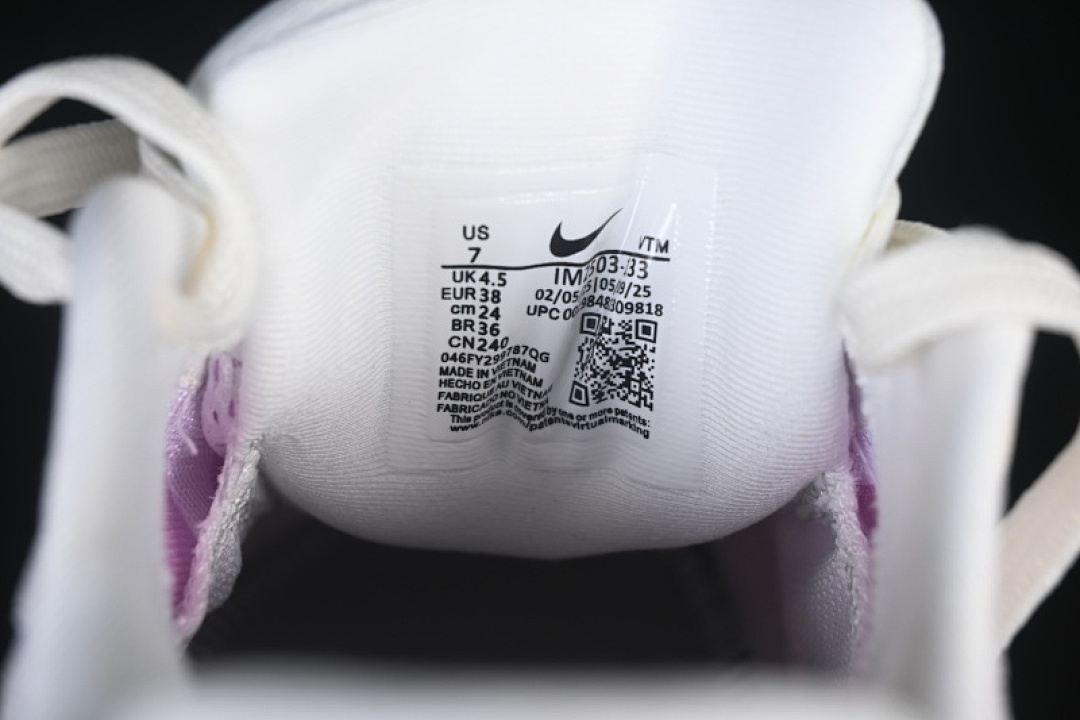 Nike [IM2503-133]-[AIR ZOOM VOMERO 18 WHITE/GREY/PURPLE]-[WOMAN:36-41] - Image 6