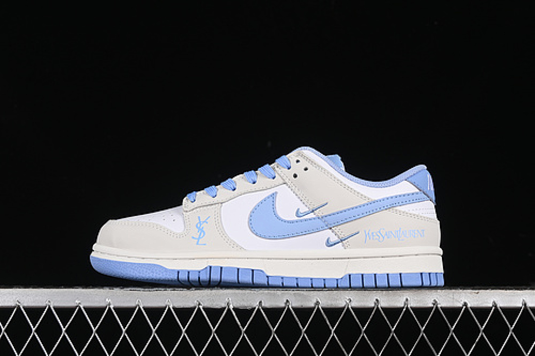 Unbranded [GF2409-168]-[SB DUNK LOW WHITE/GREY/BLUE]-[WOMAN:36-39]-[MAN:40-45], photo 1