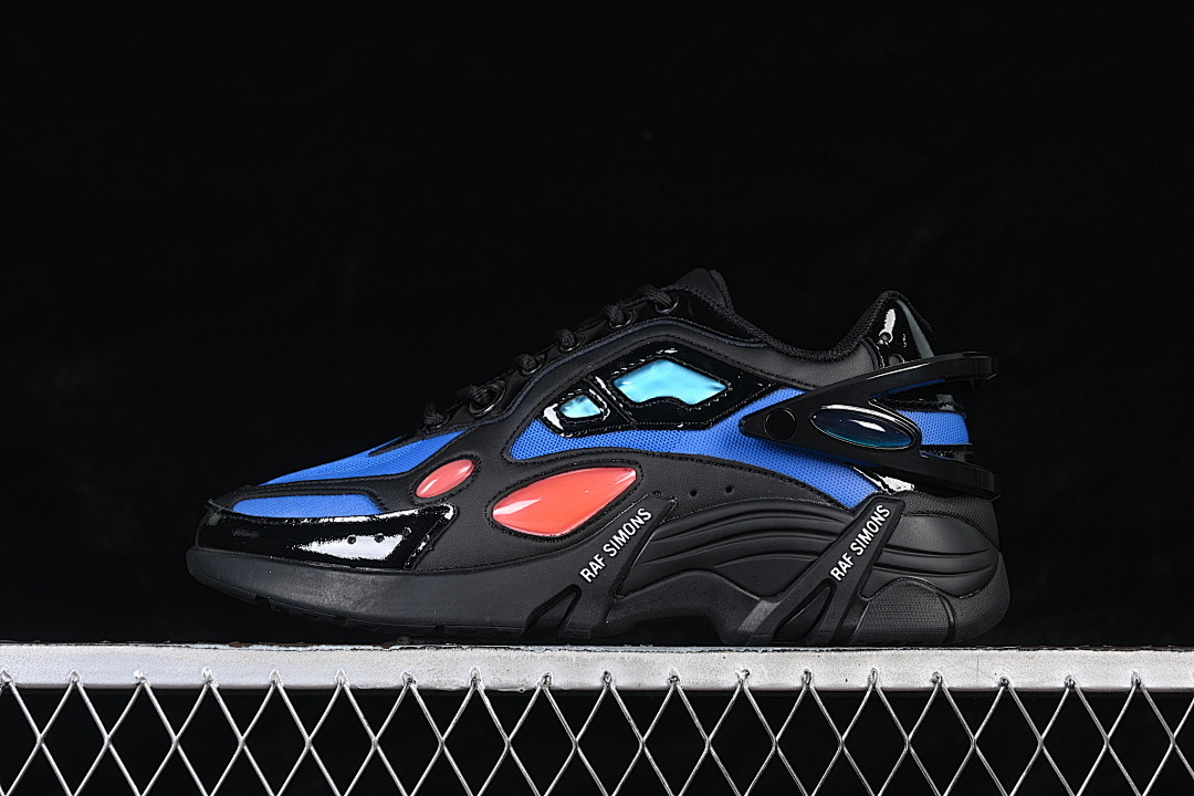 Unbranded [RAF SIMONS CYLON-21 LACE UP CASUAL LIFE SHOES KLEIN BLUE/BLACK/RED]-[WOMAN:37-39]-[MAN:40-45], photo 1