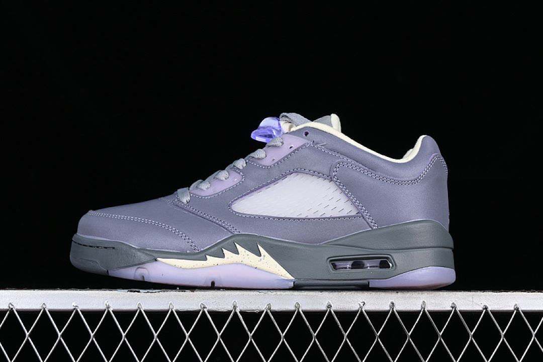 Jordan [FJ4563-500]-[AIR JORDAN 5 LOW INDIGO HAZE WHITE/BLUE/PURPLE]-[MAN:40-45], photo 1