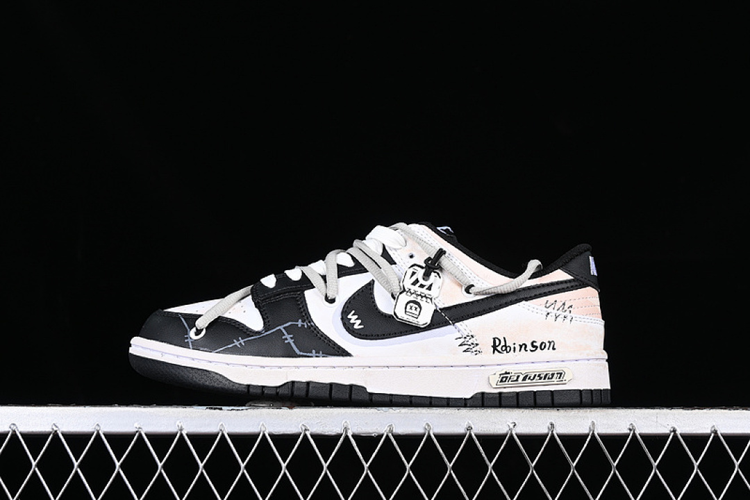 Unbranded [CW1590-100]-[DUNK LOW SN WHITE/BLACK]-[WOMAN:35.5-39]-[MAN:40-46], photo 1