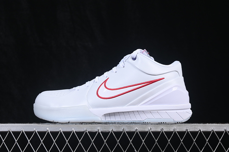 Nike Nike ZOOM KOBE 4 CASUAL BASKETBALL SHOES WHITE/PURE WHITE · IV6591-103, photo 1