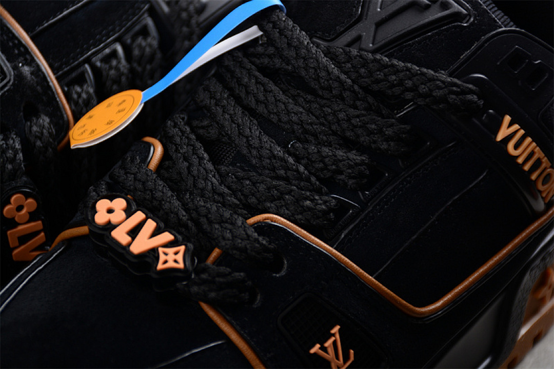 Louis Vuitton [L*V TRAINER MAXI BLACK/BROWN]-[WOMAN:35-39]-[MAN:40-45] - Image 7