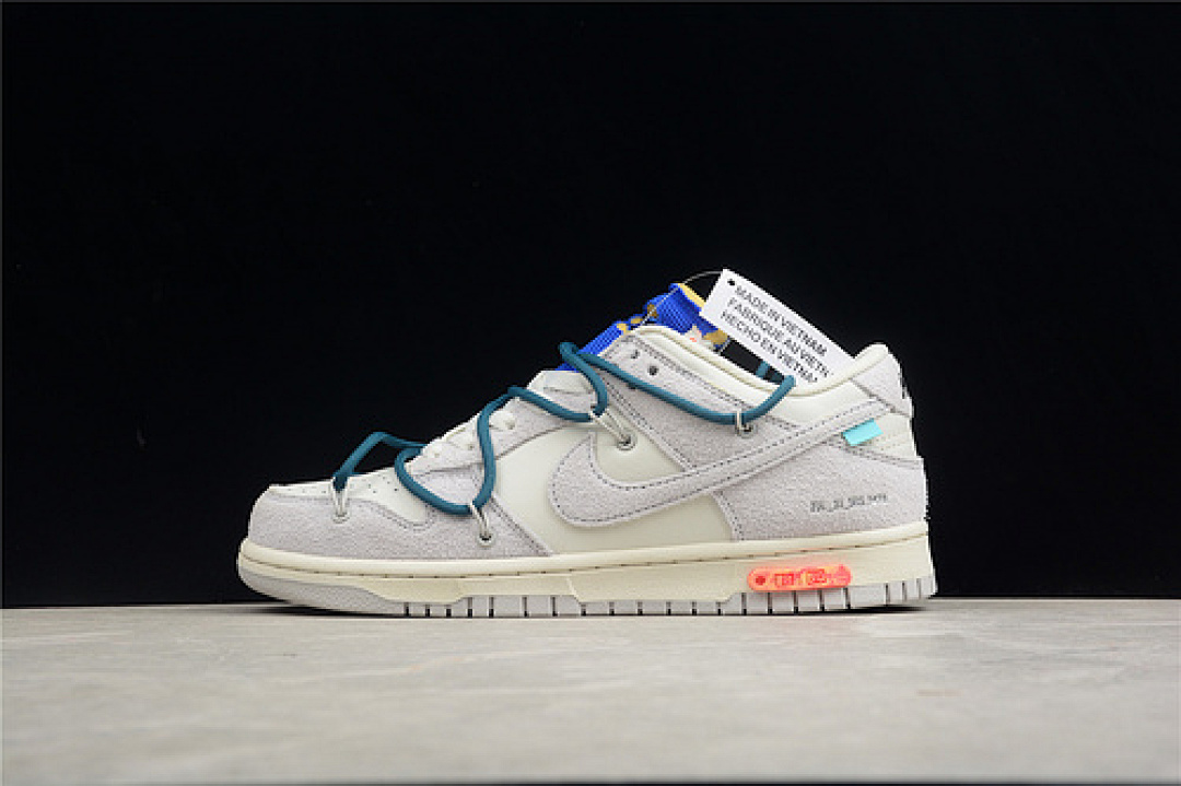 Off-White [DJ0950-111]-[OW X SB DUNK LOW LOT 16 OF 50 SAIL/NEUTRAL GREY/NIGHTSHADE]-[UNISEX:36-47.5], photo 1