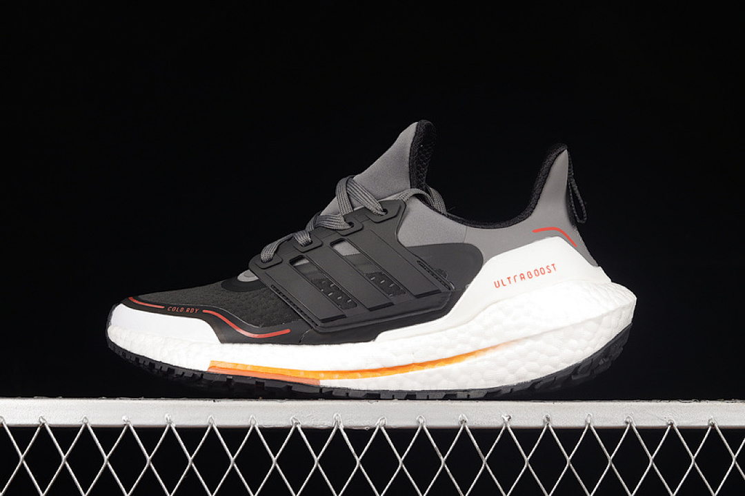 ULTRABOOST 21 COLDRDY SHOES GREY FIVE/CORE BLACK/SOLAR RED · GV7122, photo 1