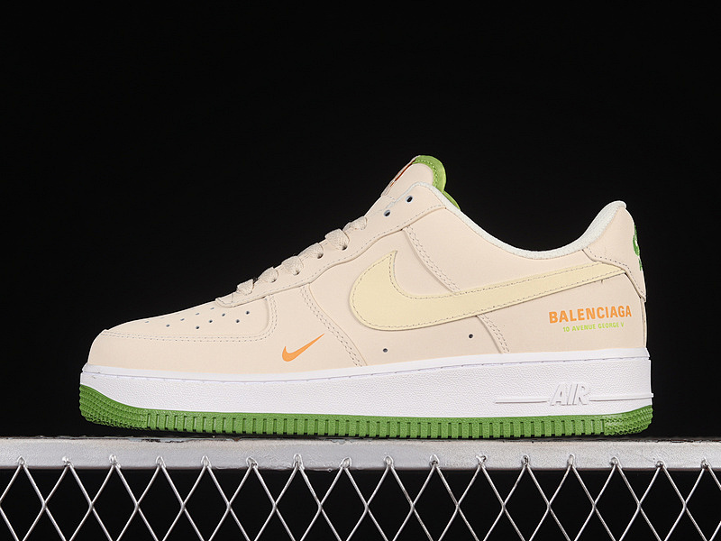 Nike Nike AIR FORCE 1 LOW 07 BEIGE/WHITE/GREEN · 315122-008, photo 1