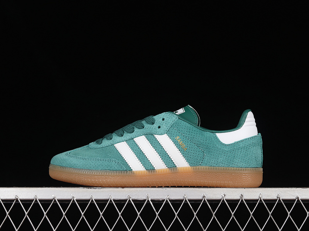 Adidas Adidas SAMBA OG SHOES COLLEGIATE GREEN/CORE WHITE/GUM · HP7902, photo 1