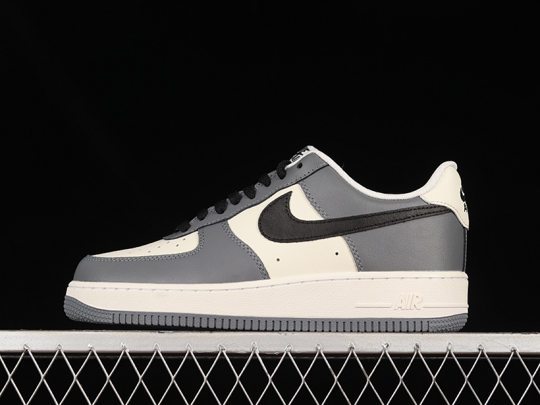 Nike [FD9063-100]-[AIR FORCE 1 LOW 07 SAIL/GREY/BLACK]-[WOMAN:36-39]-[MAN:40-45], photo 1