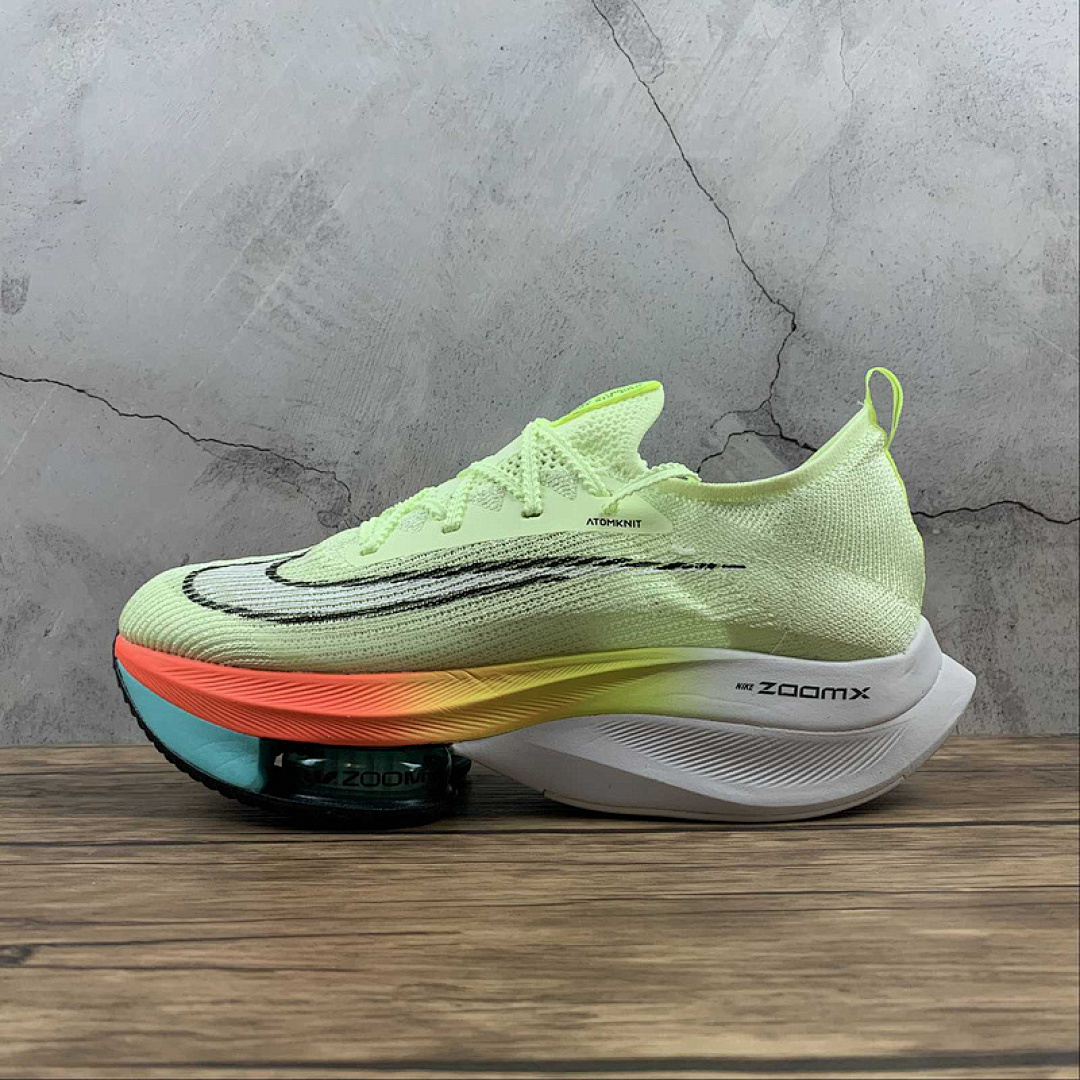 Unbranded [CZ1514-200]-[AIR ZOOM ALPHAFLY NEXT% FLUORESCENT GREEN/WHITE/ORANGE]-[WOMAN:36-39]-[MAN:40-45], photo 1