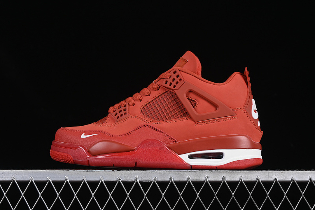 Jordan NIGEL SYLVESTER X Jordan 4 RETRO OG SP FIREWOOD ORANGE/SAIL/CINNABAR · HF4340-800, photo 1