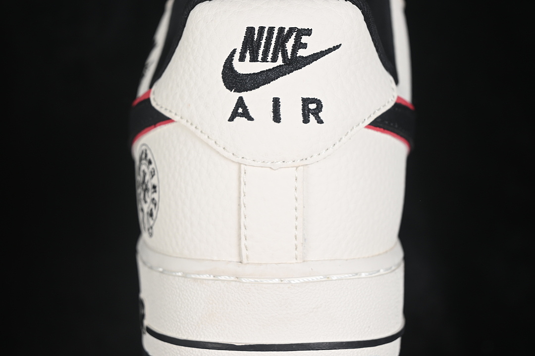 Nike [LD1999-039]-[AIR FORCE 1 07 LOW CASUAL SNEAKERS WHITE/BLACK/RED]-[WOMAN:36-39]-[MAN:40-45] - Image 7