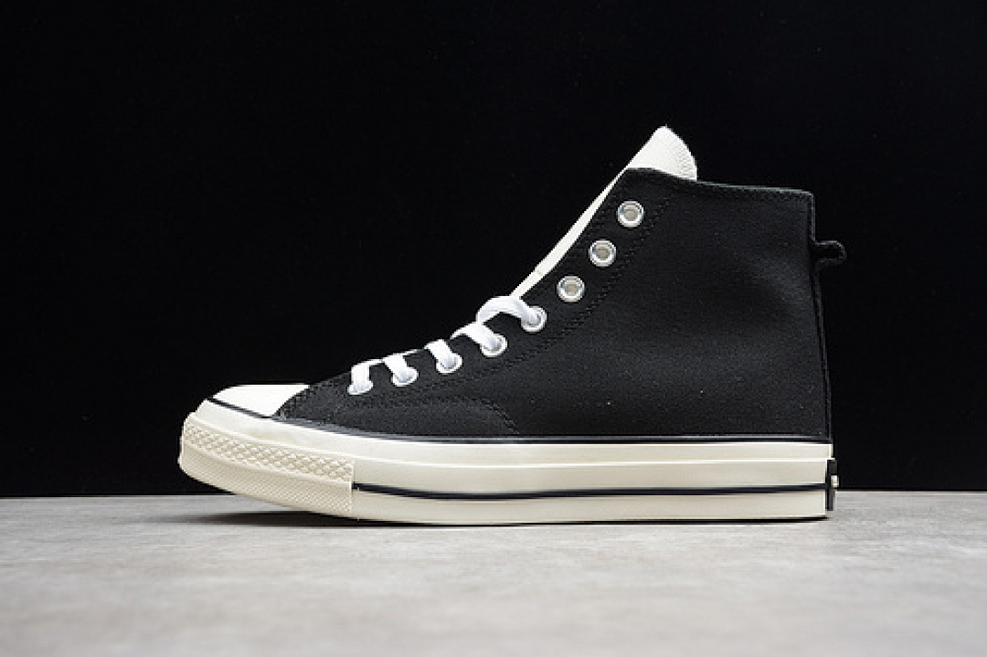 Essentials [164529C]-[FEAR OF GOD CHUCK 70 HI ESSENTIALS BLACK/BLACK/NATURA]-[WOMAN:35-39]-[MAN:40-44]-[OG0126], photo 1