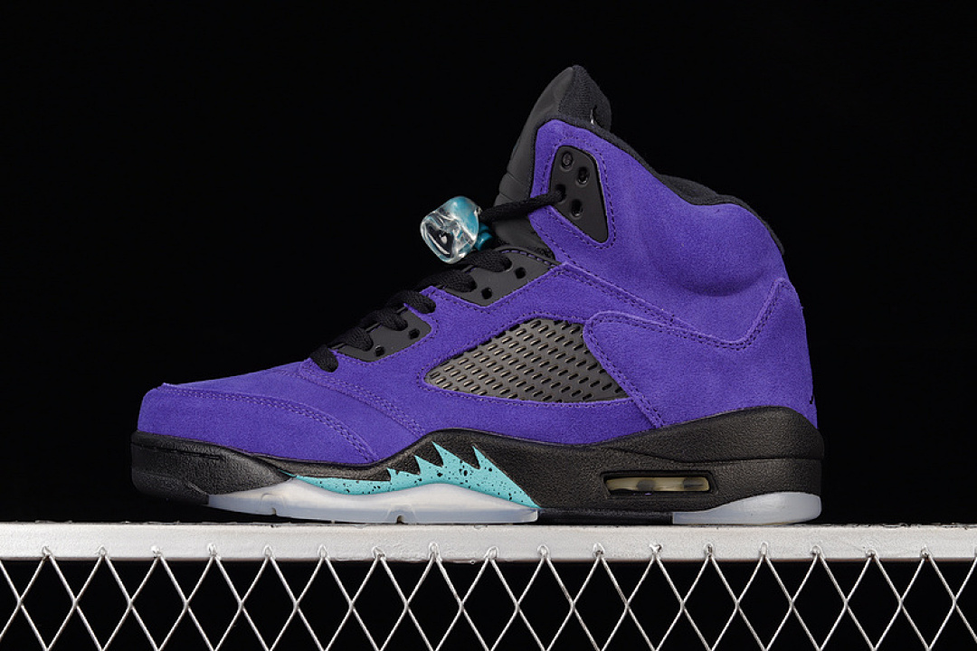 Jordan [136027-500]-[AIR JORDAN 5 RETRO ALTERNATE GRAPE ICE/BLACK/CLEAR/NEW EMERALD]-[36-46], photo 1