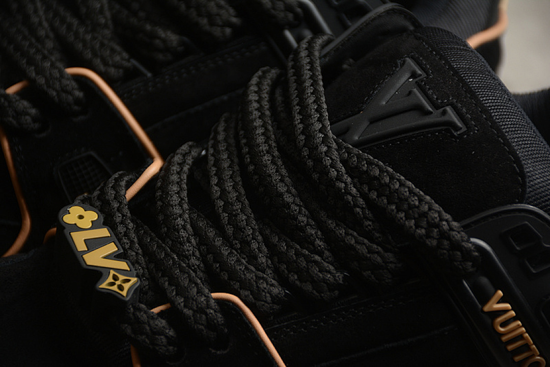 Louis Vuitton [TRAINER MAXI BLACK/BROWN]-[MAN:39-45] - Image 8