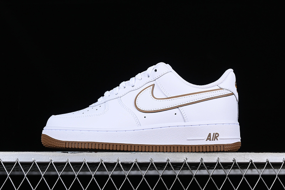 Nike [DQ7658-103]-AIR FORCE 1 07 WHITE/BRONZINE/WHITE]-[WOMAN:36-39]-[MAN:40-45], photo 1