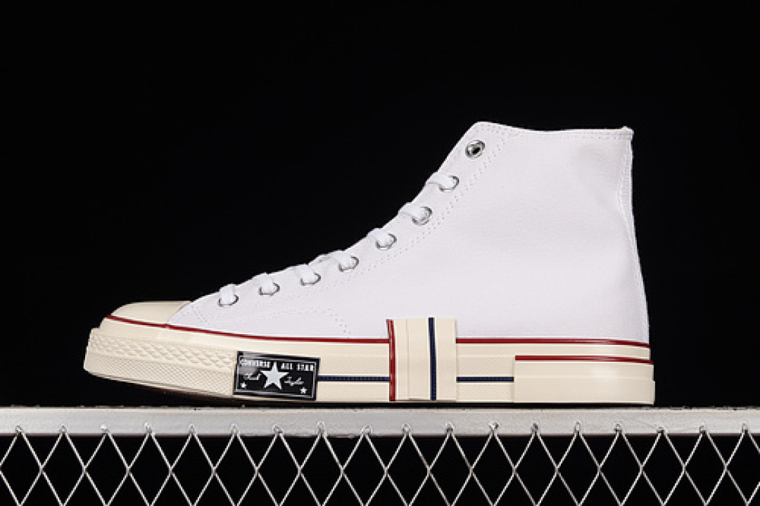 Converse Converse CHUCK TAYLOR 70S ALL-STAR HIGH WHITE/RED/EGRET · 162056C, photo 1