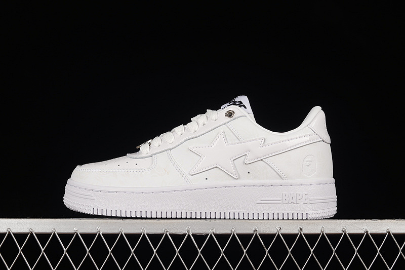 Bape HUMAN MADE Bape STA SK8 TO NIGO WHITE/WHITE/WHITE · 1H70288111, photo 1