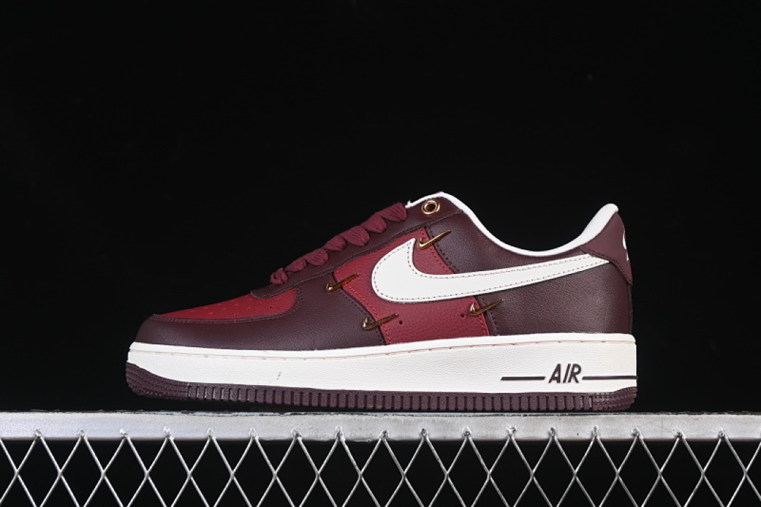 Nike [IR0485-611]-[AIR FORCE 1 07 LOW WHITE/RED]-[WOMAN:36-39]-[MAN:40-45] - Image 2