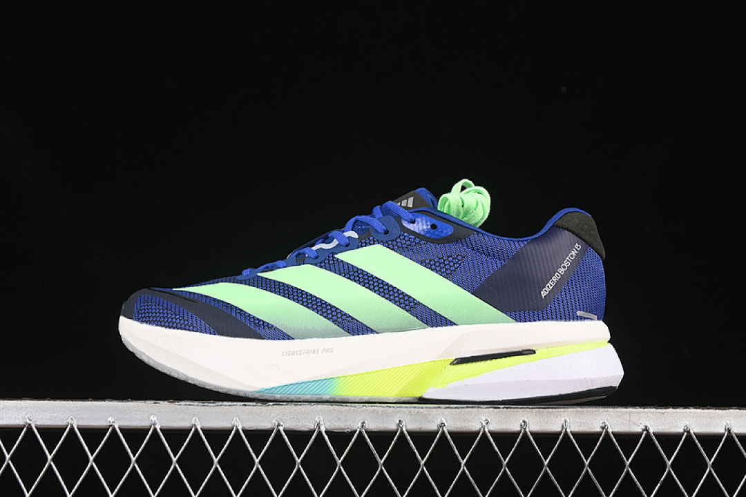 On Running [JS4944]-[ADIZERO BOSTON 13 WHITE/BLUE/GREEN]-[WOMAN:36-39]-[MAN:40-46] - Image 2
