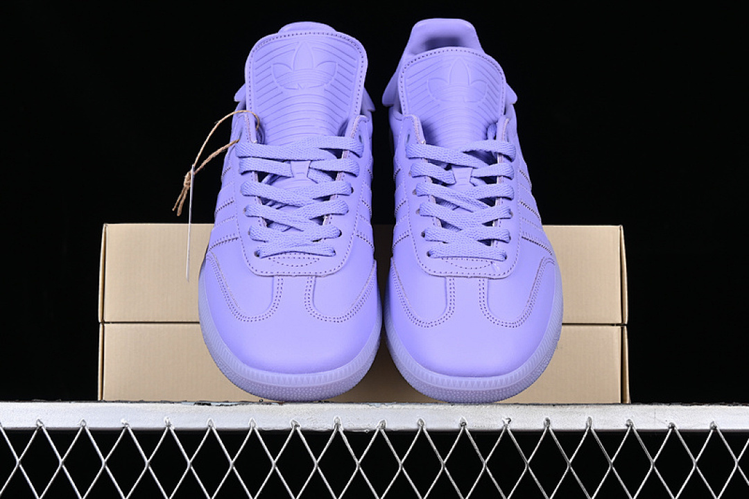 Adidas [IE7296]-[ADIDAS PHARRELL WILLIAMS ORIGINALS SAMBA PURPLE]-[WOMAN:36-39]-[MAN:40-45] - Image 13