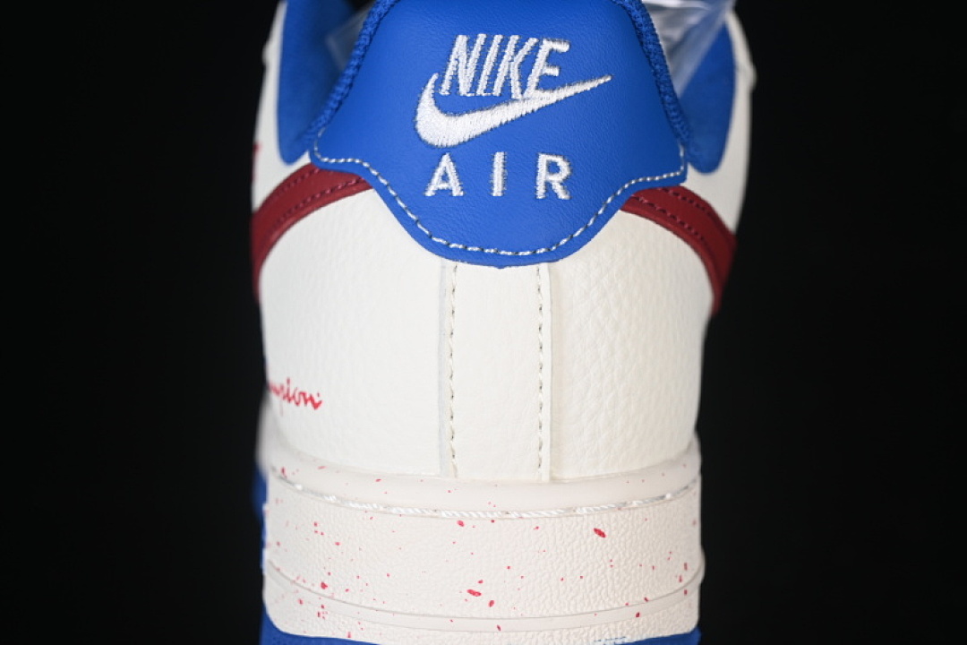 Nike [QW5606-266]-[AIR FORCE 1 07 LOW WHITE/BLUE/RED]-[WOMAN:36-39]-[MAN:40-45] - Image 7