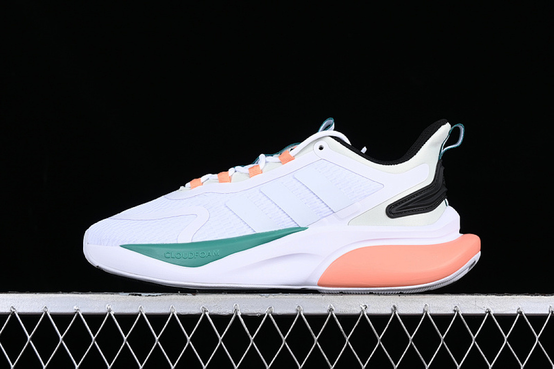 Adidas [HP6618]-[ADIDAS ALPHABOUNCE + WHITE/BLACK/GREEN/BROWN]-[WOMAN:36-39]-[MAN:40-45], photo 1