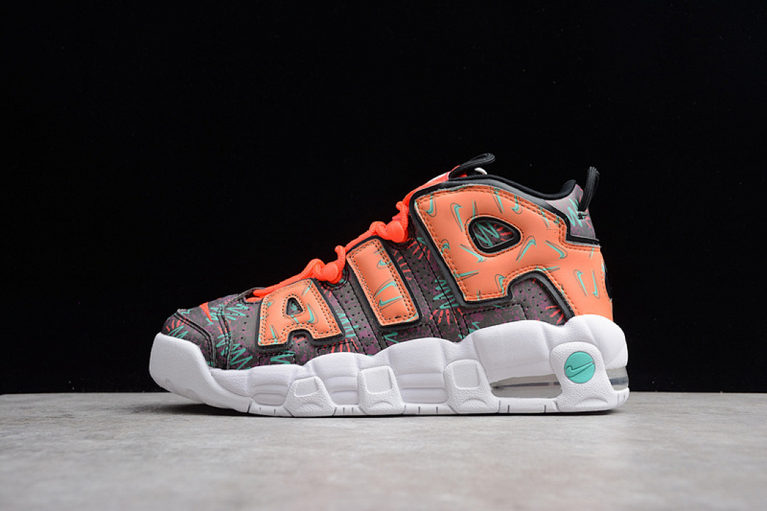 Nike [AT3408-800]-[AIR MORE UPTEMPO AIR WHAT THE 90S GS TOTAL ORANGE]-[MAN:40-47.5]-[OG0180], photo 1
